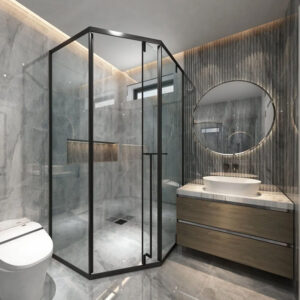 Vách Kính Tắm Slim Gymek